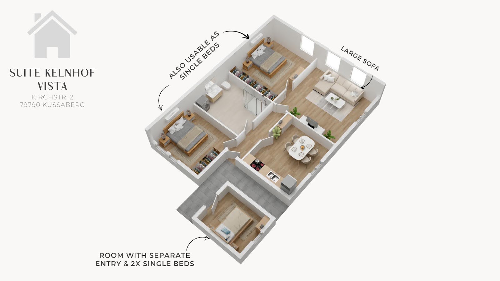 Suite Kelnhof Vista, Ansicht 1